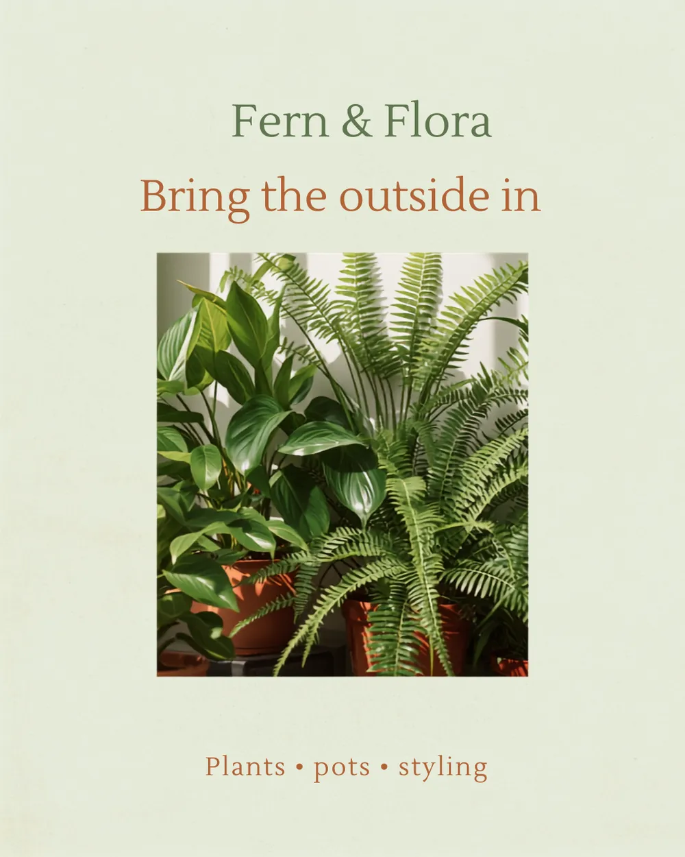 Fern & Flora — brand graphic